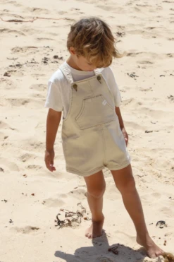 All Fenix - Mini Denim Overalls | Sand - All Fenix