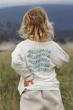 All Fenix - Mini Long Sleeve Logo Tee | Green - All Fenix