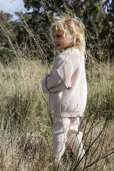 All Fenix - Mini Rib Knit Pants | Clay - All Fenix All Fenix - Mini Rib Knit Pants | Clay - All Fenix -MY LITTLE SHOP mini rib knit pants 107386