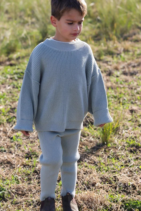 All Fenix - Mini Seam Knit Jumper | Sage - All Fenix All Fenix - Mini Seam Knit Jumper | Sage - All Fenix -MY LITTLE SHOP mini rib knit pants 342078 3a3e5ffd e783 4b69 9f8f 1c0d62c7227c