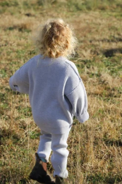 All Fenix - Mini Rib Knit Pants | White Marle - All Fenix -MY LITTLE SHOP mini rib knit pants 861790