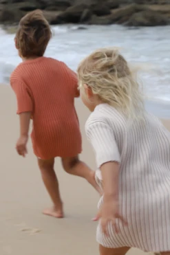 All Fenix - Mini Rib Knit Tee | Shell - All Fenix -MY LITTLE SHOP mini rib knit tee shell 205781