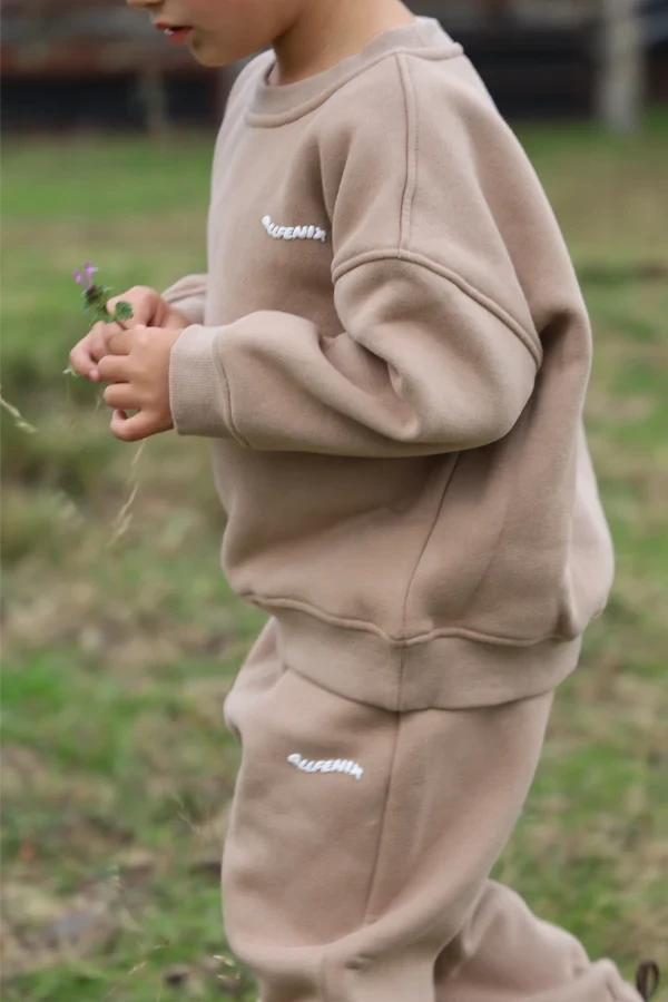 All Fenix - Mini Waves Crew Jumper | Hazelnut - All Fenix All Fenix - Mini Waves Crew Jumper | Hazelnut - All Fenix -MY LITTLE SHOP mini waves crew jumper 250064