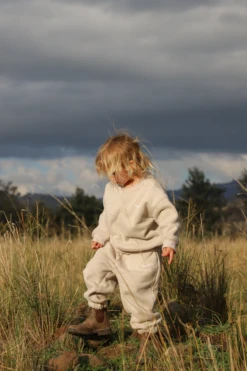 All Fenix - Mini Waves Crew Jumper | Stone - All Fenix -MY LITTLE SHOP mini waves crew jumper 348733