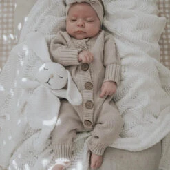 3 Little Crowns - Knitted Topknot | Mushroom - 3 Little Crowns