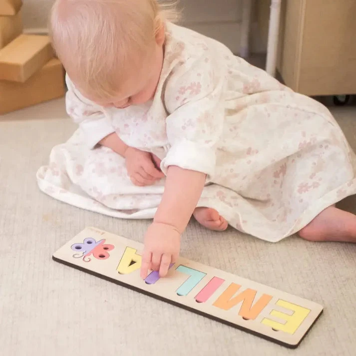 Timber Tinkers - Classic Name Puzzle | Pastels - Timber Tinkers Timber Tinkers - Classic Name Puzzle | Pastels - Timber Tinkers -MY LITTLE SHOP name puzzle classic 418 2