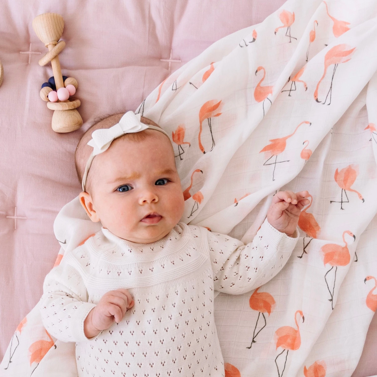 Tinker Tot Baby - Bamboo Cotton Swaddle – Family of Flamingos - Tinker Tot Baby Tinker Tot Baby - Bamboo Cotton Swaddle – Family Of Flamingos - Tinker Tot Baby -MY LITTLE SHOP natalie august20th 216 scaled 1
