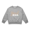 MLW By Design - Yeah Nah Fleece Crew - MLW By Design -MY LITTLE SHOP newcrews 1
