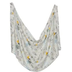 Tinker Tot Baby - Bamboo Cotton Swaddle – Woodland Adventure - Tinker Tot Baby