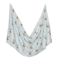 Tinker Tot Baby - Organic Cotton Swaddle – Striking Stag - Tinker Tot Baby
