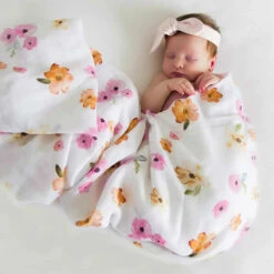 Snuggle Hunny Kids - Organic Muslin Wrap | Poppy - Snuggle Hunny Kids