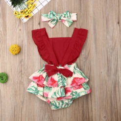 Bella Romper | Lemon Or Watermelon - Affordable Baby -MY LITTLE SHOP product image 1143662997