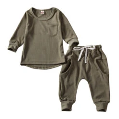 Khaki Slouch Set - Affordable Baby