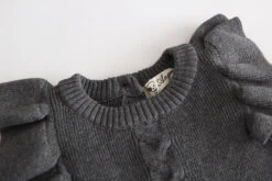 Anastacia Winter Dress | Charcoal - Affordable Baby 4 Anastacia Winter Dress | Charcoal - Affordable Baby -MY LITTLE SHOP product image 1396219304