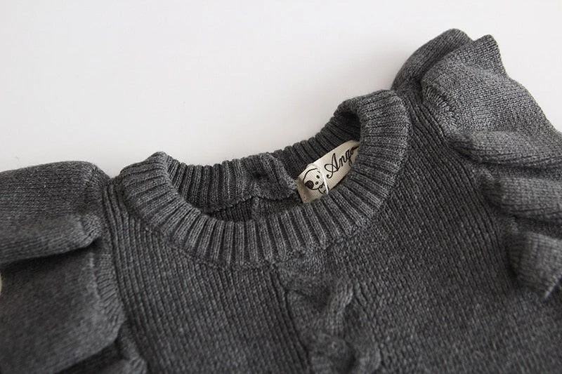 Anastacia Winter Dress | Charcoal - Affordable Baby Anastacia Winter Dress | Charcoal - Affordable Baby -MY LITTLE SHOP product image 1396219304