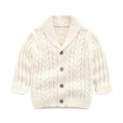 Oxford Cardigan | Ivory - Affordable Baby