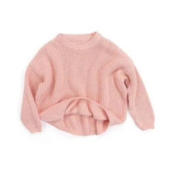 Cuddly Knit Sweater | Peach - Affordable Baby