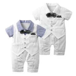 Formal Boys Rompers | 2 Colours - Affordable Baby