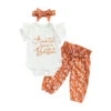 Auntie's Sunflower Pants Set - Affordable Baby -MY LITTLE SHOP product image 1931637365