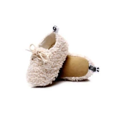 Sherpa Shoes | Ivory - Affordable Baby