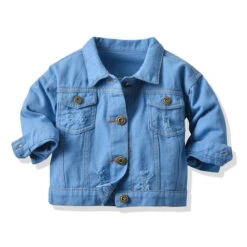 Distressed Denim Jacket | Blue - Affordable Baby