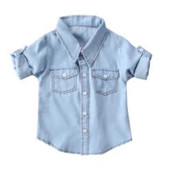Denim Collar Shirt - Affordable Baby