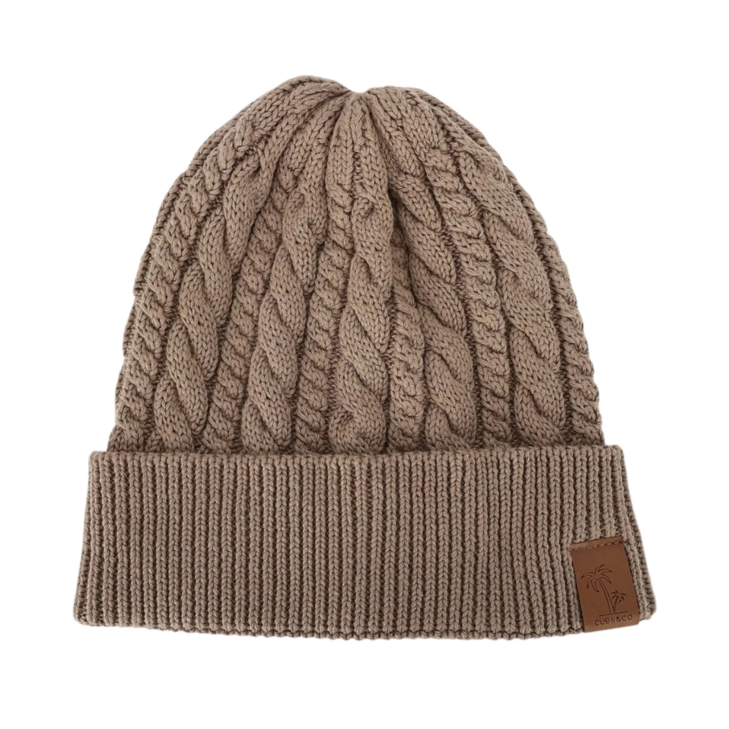 Cubs & Co - Personalised Classic Knit Mocha Brown Beanie - Cubs & Co Cubs & Co - Personalised Classic Knit Mocha Brown Beanie - Cubs & Co -MY LITTLE SHOP rn image picker lib temp c8f1afac d201 48fc 9e4b b753269a2a31