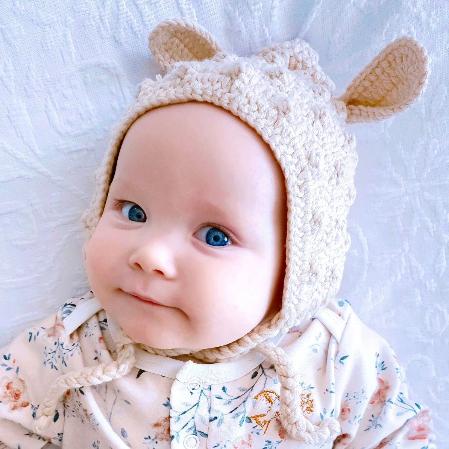 Tinker Tot Baby - Handmade Bobbled Pixie Bonnet with Ears | 2 Colours - Tinker Tot Baby Tinker Tot Baby - Handmade Bobbled Pixie Bonnet With Ears | 2 Colours - Tinker Tot Baby -MY LITTLE SHOP s439262279640684196 p128 i31 w2266