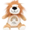 Timber Tinkers - Personalised Lion Plush - Safari Rainbow - Timber Tinkers