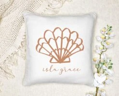 Timber Tinkers - Personalised Pillow Case | Seashell - Timber Tinkers