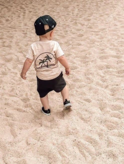 Kicky Swim - Board Shorts | Black - Kicky Swim -MY LITTLE SHOP shirtandshorts