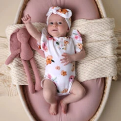 Snuggle Hunny Kids - Short Sleeve Organic Bodysuit | Poppy - Snuggle Hunny Kids -MY LITTLE SHOP snuggle hunny poppy ss bodysuit 10 3000x b27ebd45 27e2 4c23 b861 59d4d8423c73