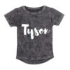 MLW By Design - Stonewash Personalised Tee | Black Or Sand - MLW By Design 2 MLW By Design - Stonewash Personalised Tee | Black Or Sand - MLW By Design -MY LITTLE SHOP stonewash 1