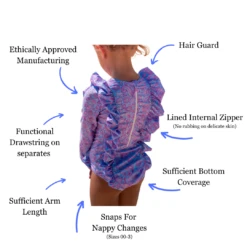 Fernleigh Avenue - Ava Kids Long Sleeve Solid Back Swimsuit - Fernleigh Avenue 4 Fernleigh Avenue - Ava Kids Long Sleeve Solid Back Swimsuit - Fernleigh Avenue -MY LITTLE SHOP wAnez8nQ 1