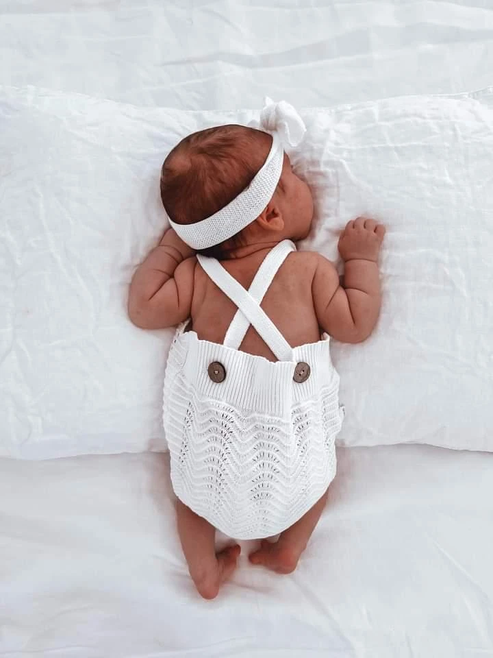 3 Little Crowns - Textured Knit Topknot | Ivory - 3 Little Crowns 3 Little Crowns - Textured Knit Topknot | Ivory - 3 Little Crowns -MY LITTLE SHOP waveknit3