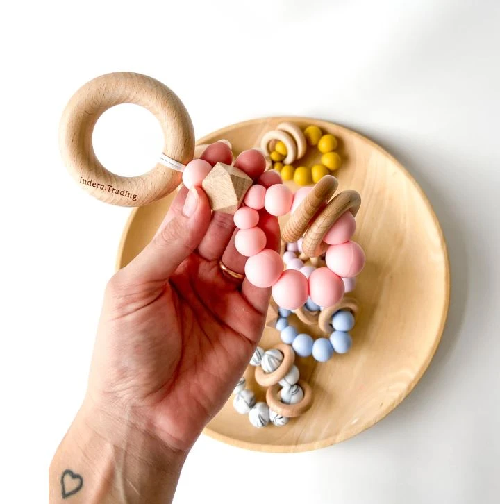 Indera Trading - Waverly Teething Rattle - Indera Trading Indera Trading - Waverly Teething Rattle - Indera Trading -MY LITTLE SHOP waverley1